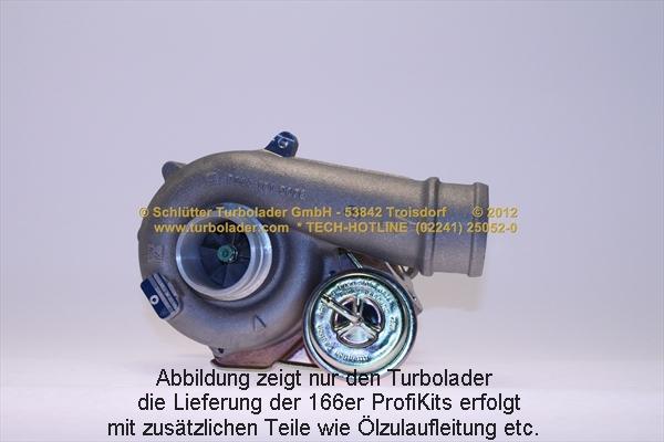 Schlütter Turbolader 166-01100 - Kompresors, Turbopūte autodraugiem.lv