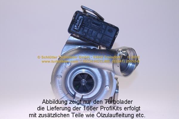 Schlütter Turbolader 166-08885 - Kompresors, Turbopūte autodraugiem.lv