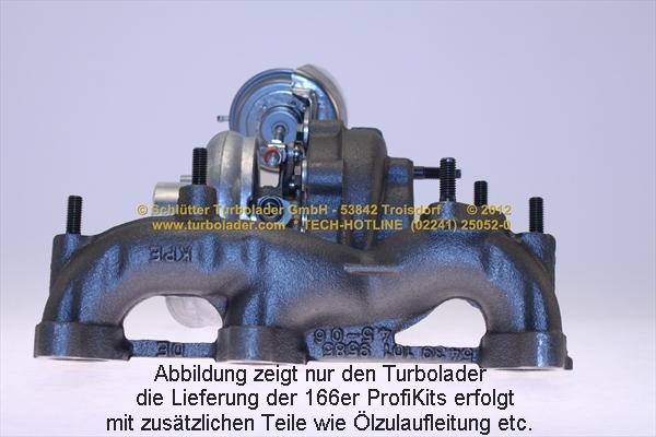 Schlütter Turbolader 166-02480 - Kompresors, Turbopūte autodraugiem.lv