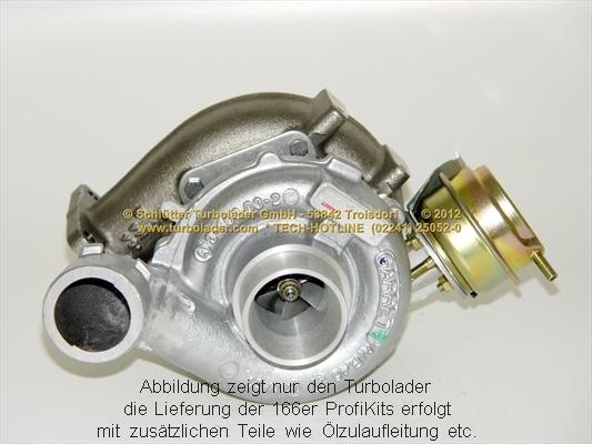 Schlütter Turbolader 166-02020EOL - Kompresors, Turbopūte autodraugiem.lv