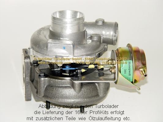 Schlütter Turbolader 166-02340 - Kompresors, Turbopūte autodraugiem.lv