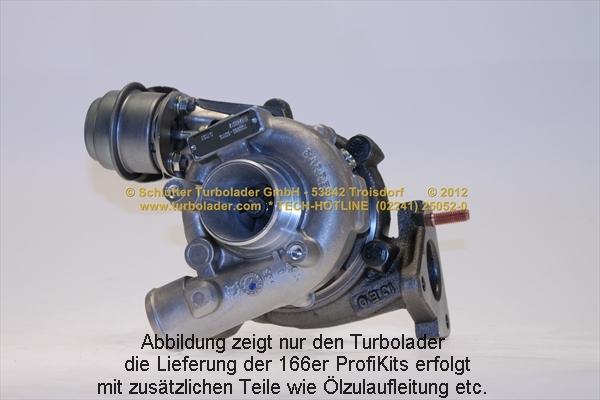 Schlütter Turbolader 166-02290 - Kompresors, Turbopūte autodraugiem.lv