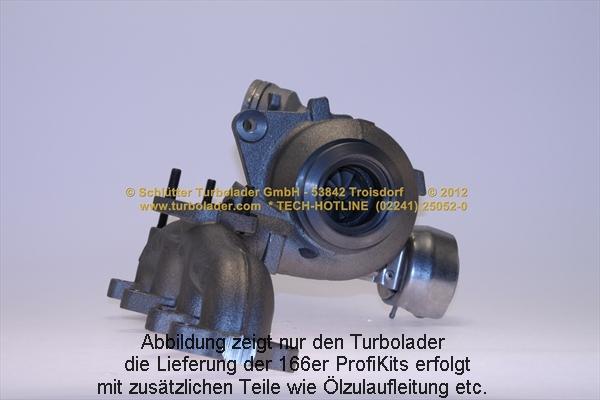 Schlütter Turbolader 166-02781 - Kompresors, Turbopūte autodraugiem.lv