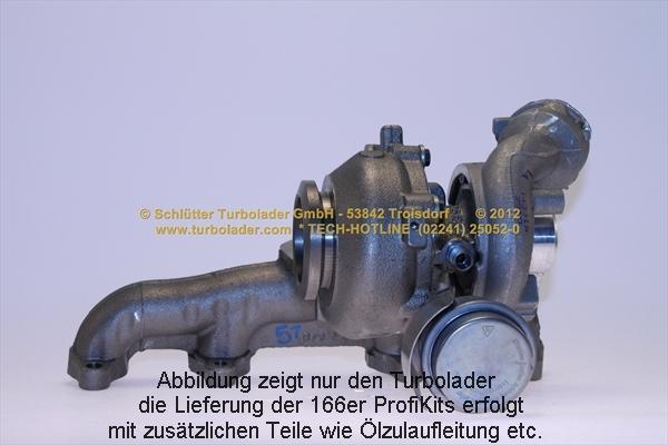 Schlütter Turbolader 166-02781 - Kompresors, Turbopūte autodraugiem.lv