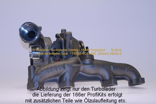 Schlütter Turbolader 166-02780 - Kompresors, Turbopūte autodraugiem.lv