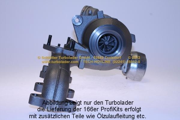 Schlütter Turbolader 166-02700EOL D - Kompresors, Turbopūte autodraugiem.lv