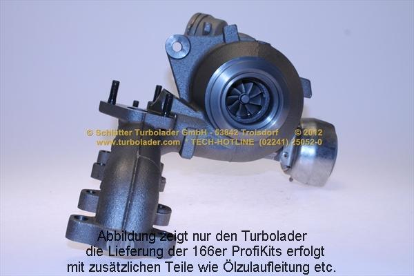 Schlütter Turbolader 166-02701 - Kompresors, Turbopūte autodraugiem.lv