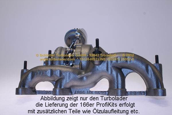 Schlütter Turbolader 166-02730 - Kompresors, Turbopūte autodraugiem.lv