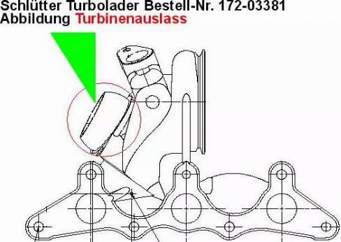 Schlütter Turbolader 172-03381 - Kompresors, Turbopūte autodraugiem.lv