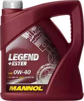SCT-MANNOL Legend+Ester 0W-40 - Motoreļļa autodraugiem.lv