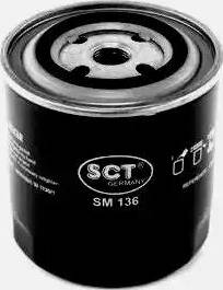SCT-MANNOL SM 136 - Eļļas filtrs autodraugiem.lv