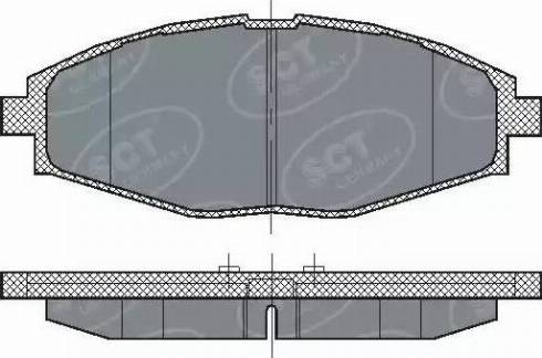 Japanparts J PA-W04AF - Bremžu uzliku kompl., Disku bremzes autodraugiem.lv