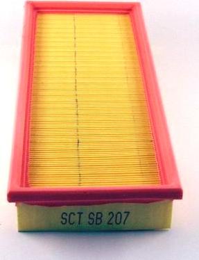 SCT-MANNOL SB 207 - Gaisa filtrs autodraugiem.lv