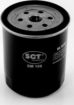 SCT-MANNOL SM 198 - Eļļas filtrs autodraugiem.lv