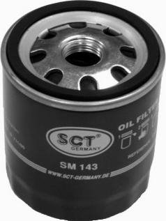 SCT-MANNOL SM 143 - Eļļas filtrs autodraugiem.lv