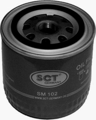 SCT-MANNOL SM 102 - Eļļas filtrs autodraugiem.lv