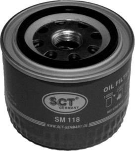 SCT-MANNOL SM 118 - Eļļas filtrs autodraugiem.lv