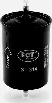 SCT-MANNOL ST 314 - Degvielas filtrs autodraugiem.lv