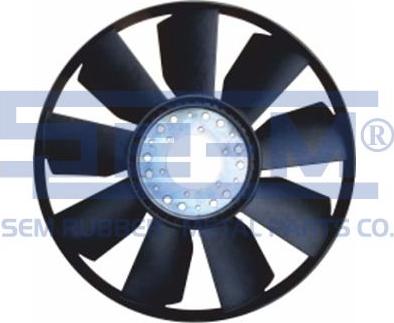 Sem Lastik 12135 - Ventilatora darba rats, Motora dzesēšanas sistēma autodraugiem.lv
