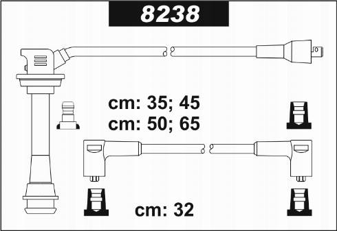 Sentech 8238 - Augstsprieguma vadu komplekts autodraugiem.lv