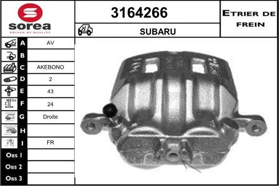 Sera 3164266 - Bremžu suports autodraugiem.lv