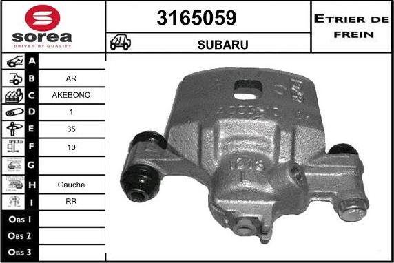 Sera 3165059 - Bremžu suports autodraugiem.lv