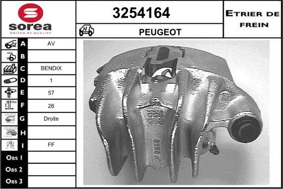 Sera 3254164 - Bremžu suports autodraugiem.lv