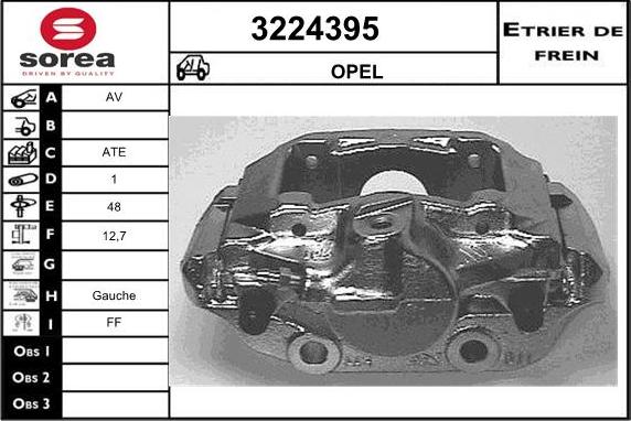 Sera 3224395 - Bremžu suports autodraugiem.lv