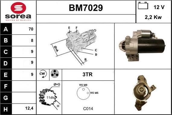 Sera BM7029 - Starteris autodraugiem.lv