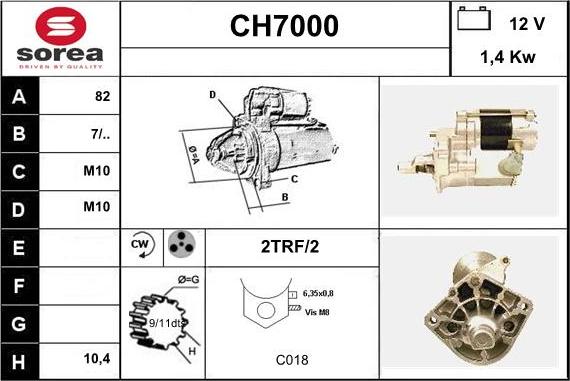 Sera CH7000 - Starteris autodraugiem.lv