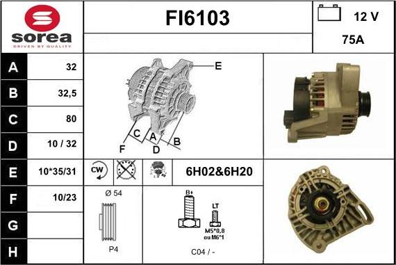 Sera FI6103 - Ģenerators autodraugiem.lv