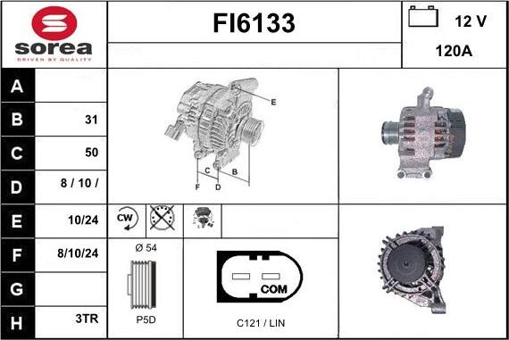 Sera FI6133 - Ģenerators autodraugiem.lv