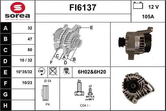 Sera FI6137 - Ģenerators autodraugiem.lv