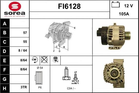 Sera FI6128 - Ģenerators autodraugiem.lv