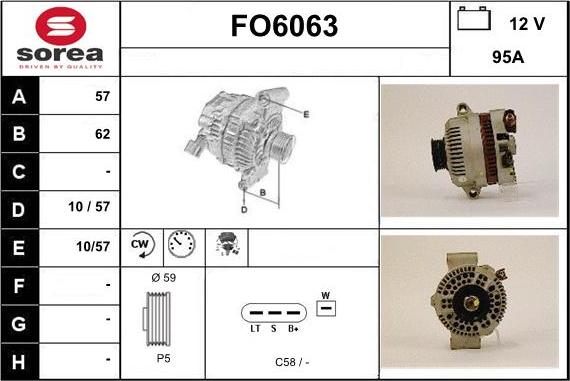 Sera FO6063 - Ģenerators autodraugiem.lv