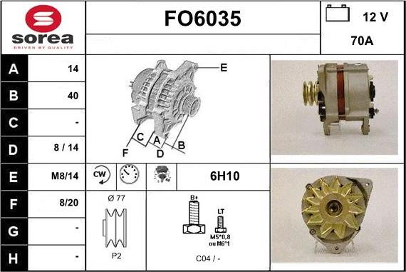 Sera FO6035 - Ģenerators autodraugiem.lv