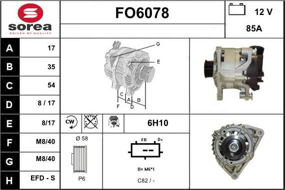 Sera FO6078 - Ģenerators autodraugiem.lv