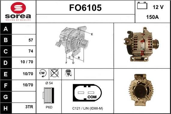 Sera FO6105 - Ģenerators autodraugiem.lv
