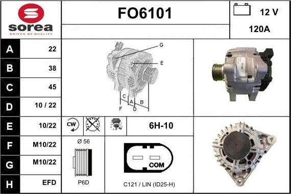 Sera FO6101 - Ģenerators autodraugiem.lv