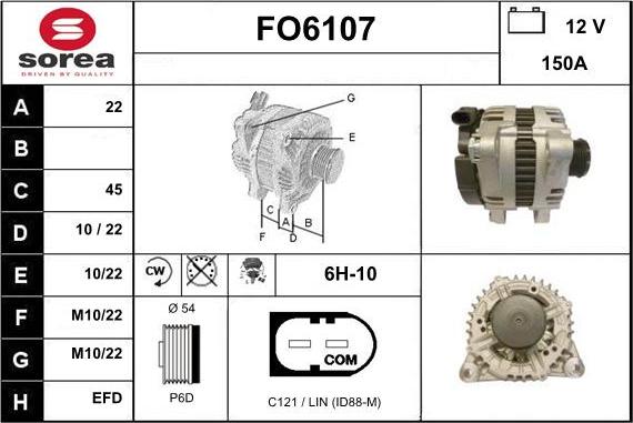Sera FO6107 - Ģenerators autodraugiem.lv