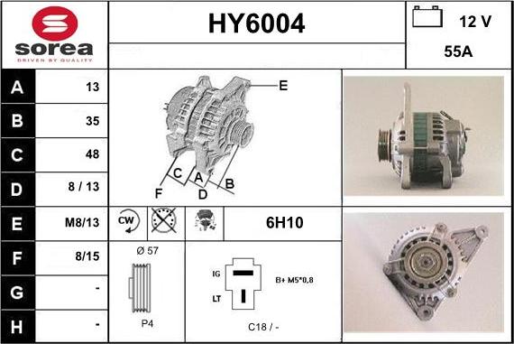 Sera HY6004 - Ģenerators autodraugiem.lv