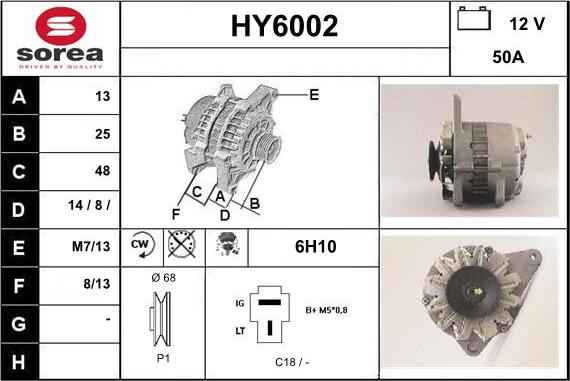 Sera HY6002 - Ģenerators autodraugiem.lv