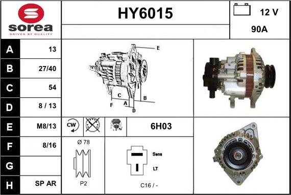 Sera HY6015 - Ģenerators autodraugiem.lv