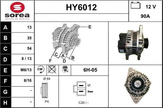 Sera HY6012 - Ģenerators autodraugiem.lv