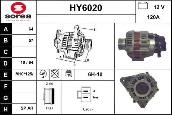 Sera HY6020 - Ģenerators autodraugiem.lv