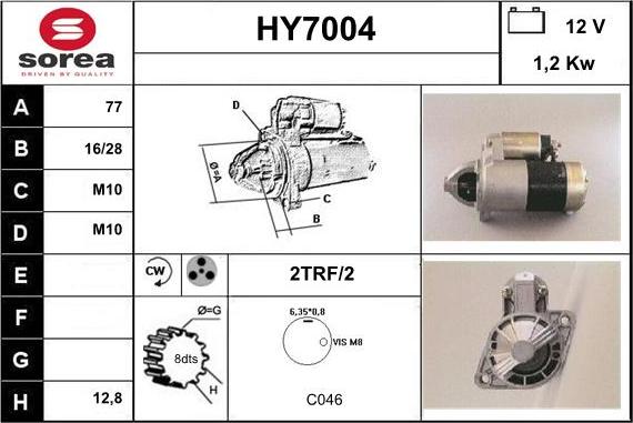 Sera HY7004 - Starteris autodraugiem.lv