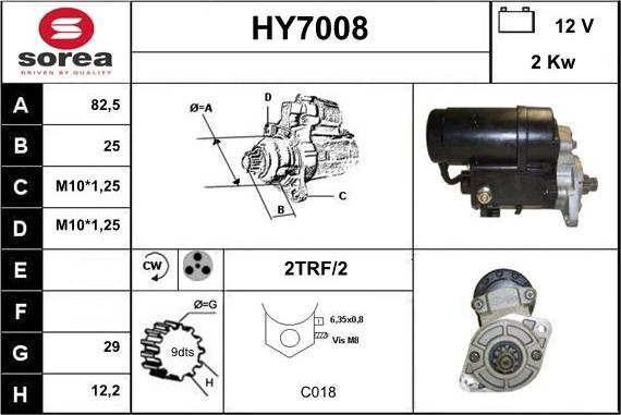 Sera HY7008 - Starteris autodraugiem.lv