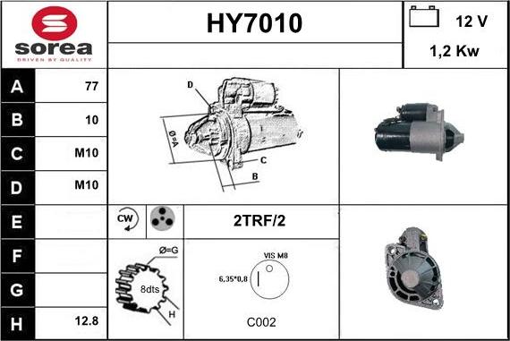 Sera HY7010 - Starteris autodraugiem.lv