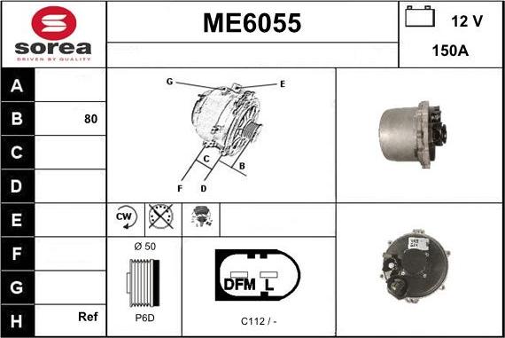 Sera ME6055 - Ģenerators autodraugiem.lv