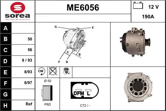 Sera ME6056 - Ģenerators autodraugiem.lv